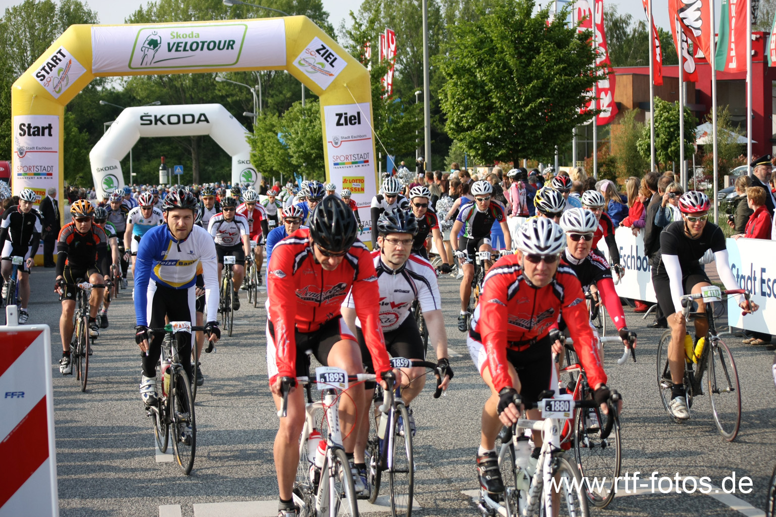 Skoda Velotour 2011 Start in Eschborn