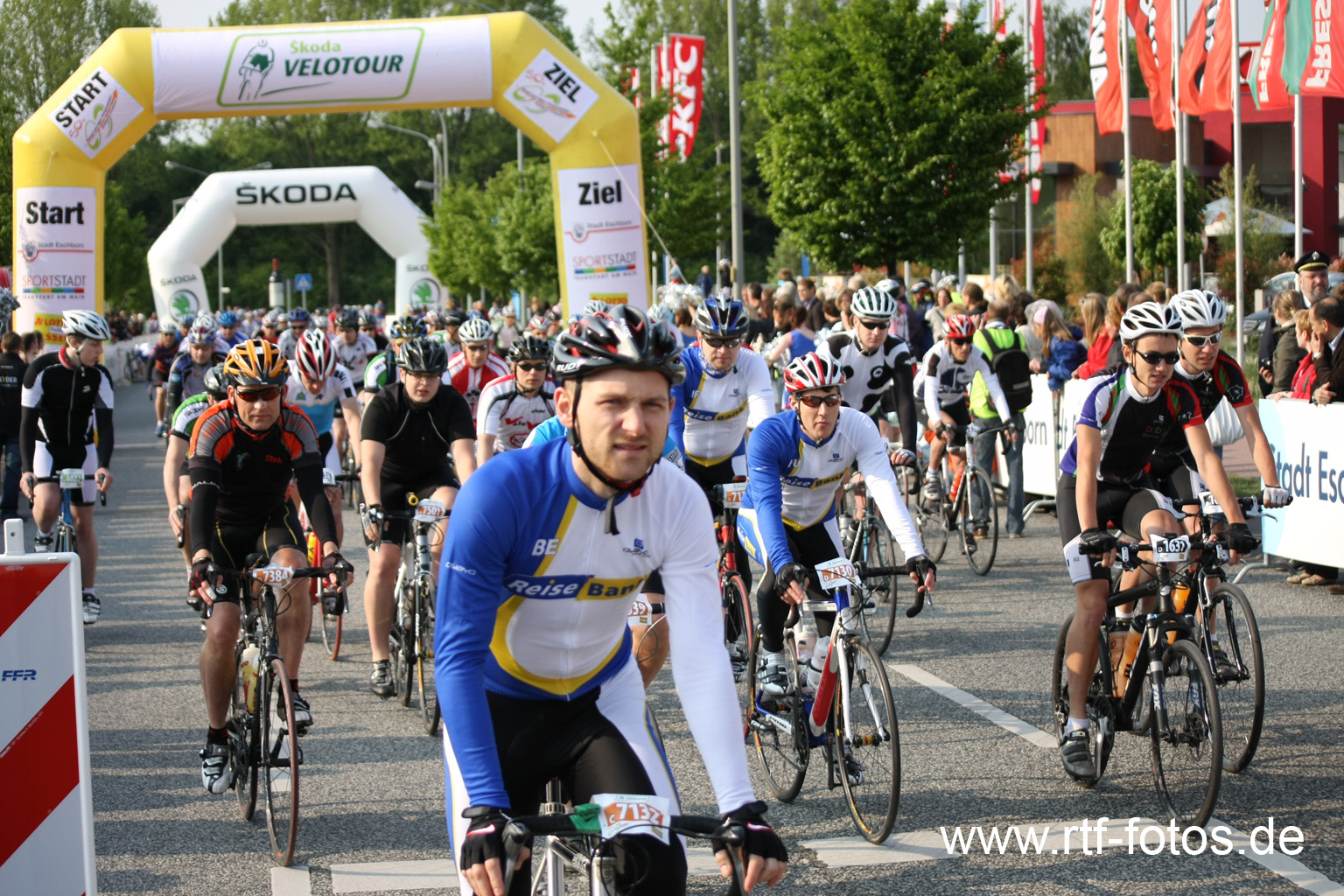 Skoda Velotour 2011 Start in Eschborn
