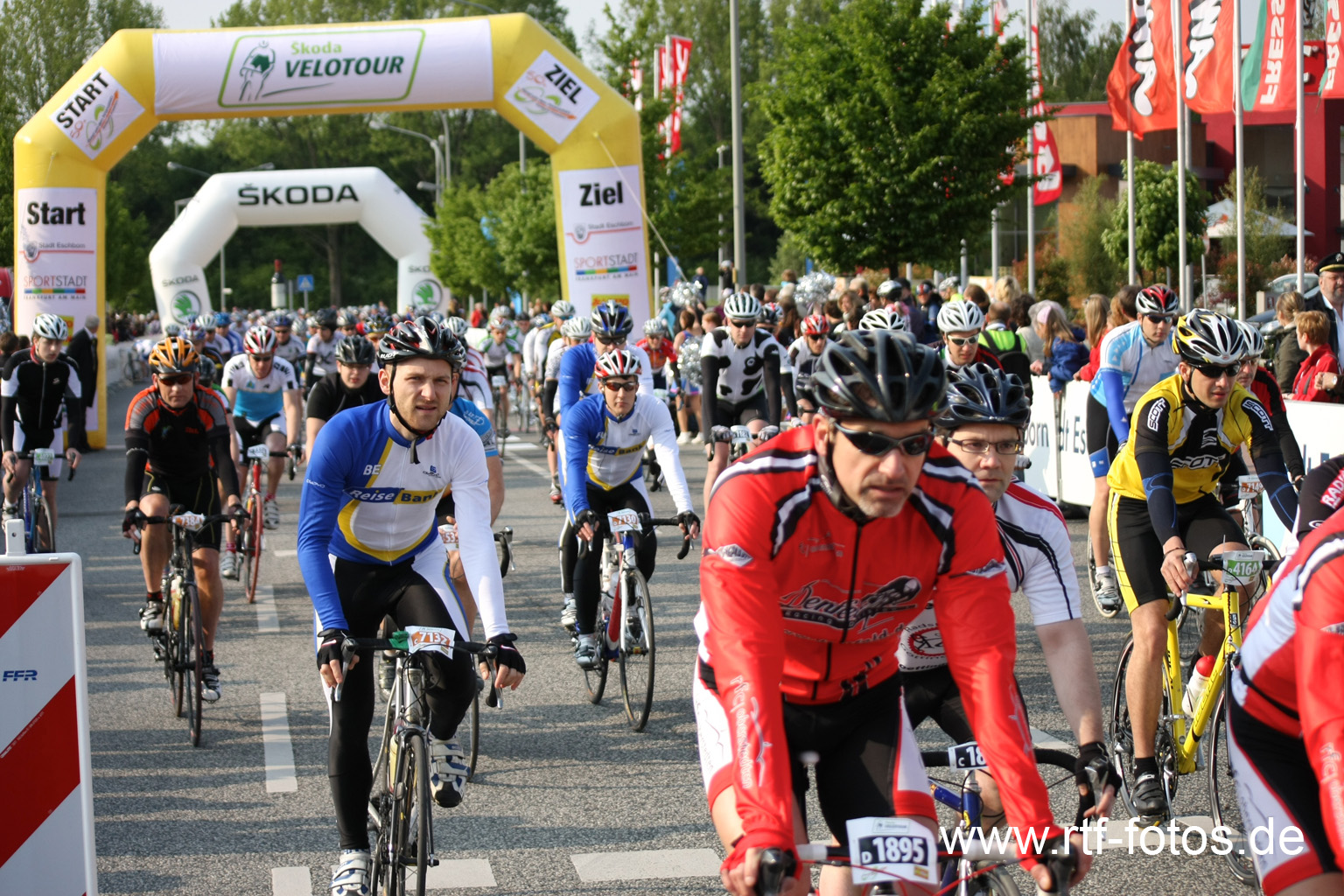 Skoda Velotour 2011 Start in Eschborn